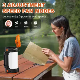 JZ-C801 TREKKINGLAMB Led Camping Lantern Battery Reading Lamp #3