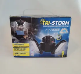 810025091910 TRI-STORM Rechargeable Solar Deformable Led