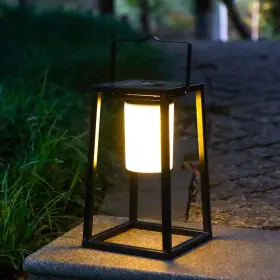 40358-S TRIROCKS Solar Lantern Brightness Led Nightstand