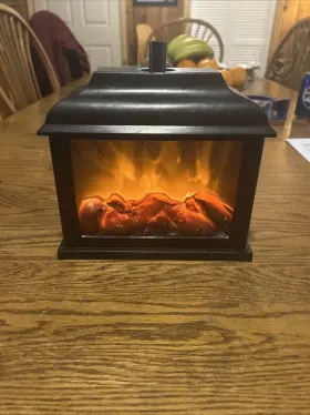 976018840461 TRIROCKS Flameless Fireplace Lantern High