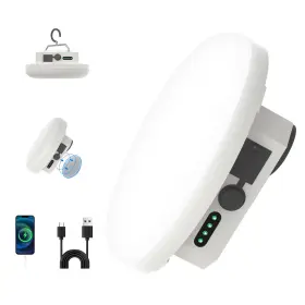 F03-WH TRLIRADYN Rechargeable Tent Lighting Led Camping