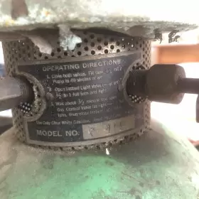 X159 TURNER BRASS CO Gas Lantern #3