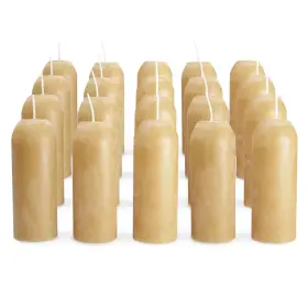 054269001131 UCO Natural Beeswax Burning Candle Lanterns