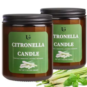 YTSWCC7090-02 UGBEM Citronella Natural Soy Wax Scented Jar