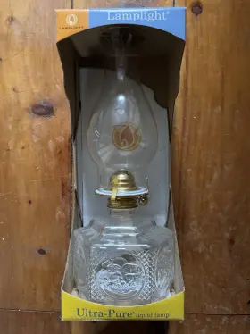 076354509001 ULTRA Lamplight Pure Lamp Lantern Natural Flame