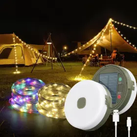 HG04833 UOUNE Camping Lights Solar Waterproof Camp Lam