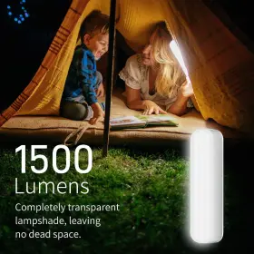754083501090 UPFOX Solar Rechargeable Camping Lantern Power #2