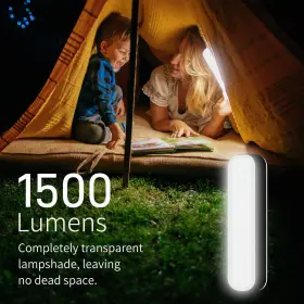 754083501106 UPFOX Solar Rechargeable Camping Lantern Power #2