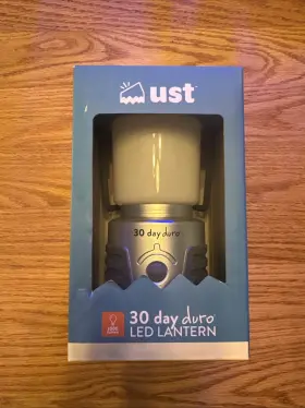 1146779 UST BRANDS Gear Duro Led Lantern Titanium Camping