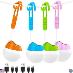 SCL005 VISIT THE LETMY STORE Pack Rechargeable Camping Lights