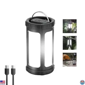 8408 VISIT THE PEPTRONIC STORE Rechargeable Camping Lantern