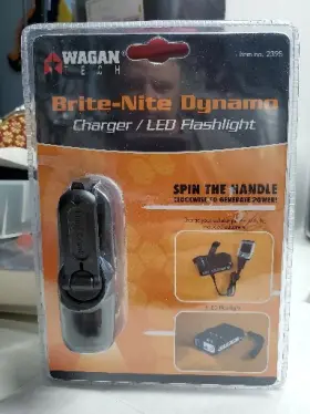 Charger WAGAN Box Brite Nite Dynamo Led Flashlight