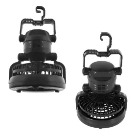 196593836062 WAKEMAN Camping Lantern Fan Set Weather Lights
