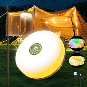 313103514542 WELLGIUM Camping Lights Gear Lamp Waterproof