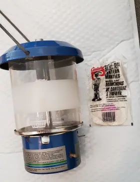 264-676 WENZEL Double Mantle Propane Lantern Camping #2