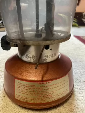 60-9522 WESTERN FIELD Wards Gas Lantern Great #3