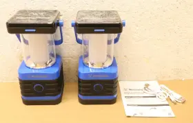 RMOL01002HBS WESTINGHOUSE Solar Rechargeable Led Lanterns Set