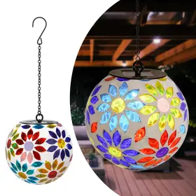 5086810B WONDER SOLAR Lantern Mosaic Flower