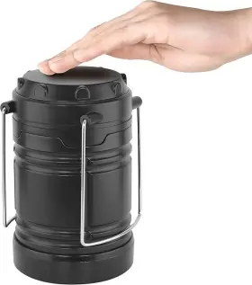 079902213634 WOODLAND CREEK Flaming Fire Lanterns Set #3