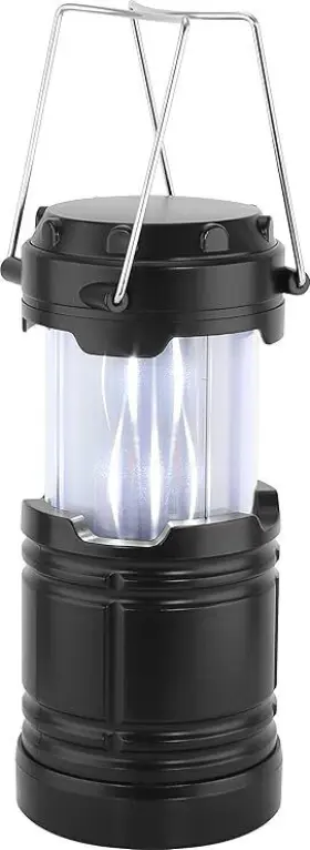 079902213634 WOODLAND CREEK Flaming Fire Lanterns Set