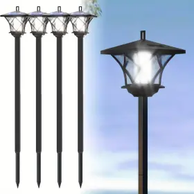 MDHH668 WUEURU Solar Garden Lights Waterproof Pathway Yard