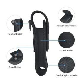 768484257371 XTAR Flashlight Pouch Holster Flexible #3
