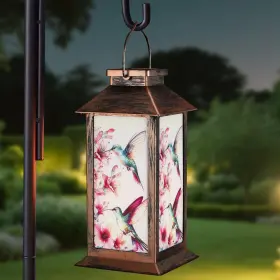 FD305 YAMODOOR Solar Lantern Waterproof Outside Hummingbird