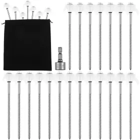 XIE-YAOCOM-50 YAOCOM Screw Tent Stakes Drillable Gro