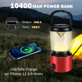788934196685 YONKTOO Led Rechargeable Camping Lantern Mah Lig #2