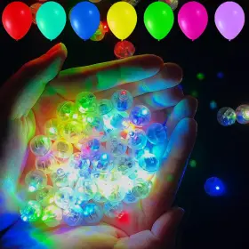 YOQQD2308 YOOUMOGA Rainbow Multicolor Led Balloon Lights