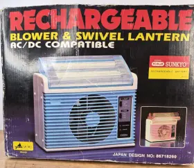 LF-181 ZEBRA Yacht Rechargeable Blower Swivel Lantern Box