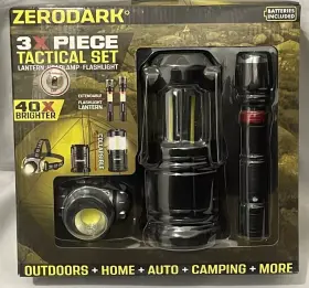S-ZTS3-FHL ZERODARK Tactical Set Brighter Batteries