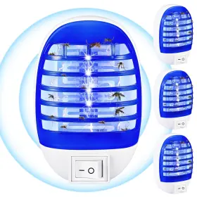 A0630 ZLIEATMP Bug Zapper Plug Flying Insect Automatic Trap