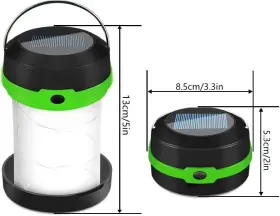 740954397282 ZUOLUN Rechargeable Solar Lantern Camping Led #3