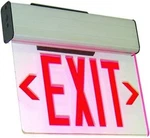 Led Edge Lit Emergency Exit Light Sign Battery Backup Ul924 Wall Mount Red. Fixed Price $49.99.