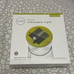 New Mpowerd Luci Pro Outdoor 2.0 Solar Inflatable Lantern Light Mobile Charging. Fixed Price $21.99.