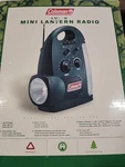 Coleman Am/fm Mini Lantern Radio - Emergency Camping Alarm Flashlight Tested. Fixed Price $17.49.