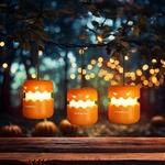 Everbrite 3pcs Led Halloween Pumpkin Lantern Collapsible Jack O Pumpkins. Fixed Price $27.99.