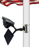 Rayslit Flag Pole Light Solar Powered - 12 Brightest Led A. Fixed Price $86.01.