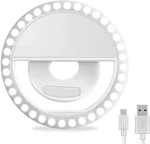 Selfie Ring Light Xinbaohong Rechargeable Portable Clip On Fill W 36 Led. Fixed Price $8.96.
