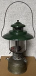 Coleman Model 228d Nickel Big Hat Double Mantel Lantern With Globe- 1947-a. Fixed Price $53.99.