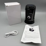 Epex Solar Led Camping Lantern Flashlight 1200mah Usb Rechargeable Black Outdoor. Fixed Price $11.24.