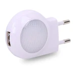 Omeet Eu 2-pin Plug - Portable Plug-in 0.7w Travel Led Night Light With Usb Wall. Fixed Price $18.62.