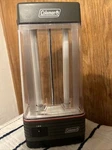 Coleman Fluorescent Lantern Light Twin Tube Model 5390d762 8"d" Battery Operated. Fixed Price $15.00.