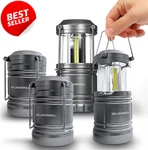 4 Pack Led Camping Lanterns Bright Battery Powered Waterproof Emergency Light-us. Fixed Price $45.79.