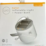 All-in-one Solar Inflatable Light + Phone Charger. Fixed Price $39.99.
