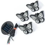 Ideaworks Solar Powered Led Butterfly Lights - Decorative Gardening 4 Piece Set. Fixed Price $14.99.