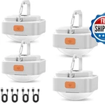 Rechargeable Camping Lights Fly2sky 4pcs White Tent Mini Flashlight. Fixed Price $35.97.