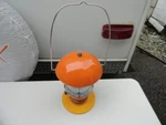 Vintage Sears Orange Double Mantle Propane Lantern 920.72781. Fixed Price $49.99.