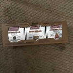 Coleman Scented Tin 3 Pack - 6 Oz Tins, Pine, S'mores, Campfire. Fixed Price $14.00.